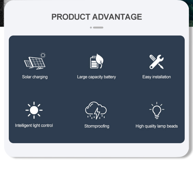 luzes de parede solares