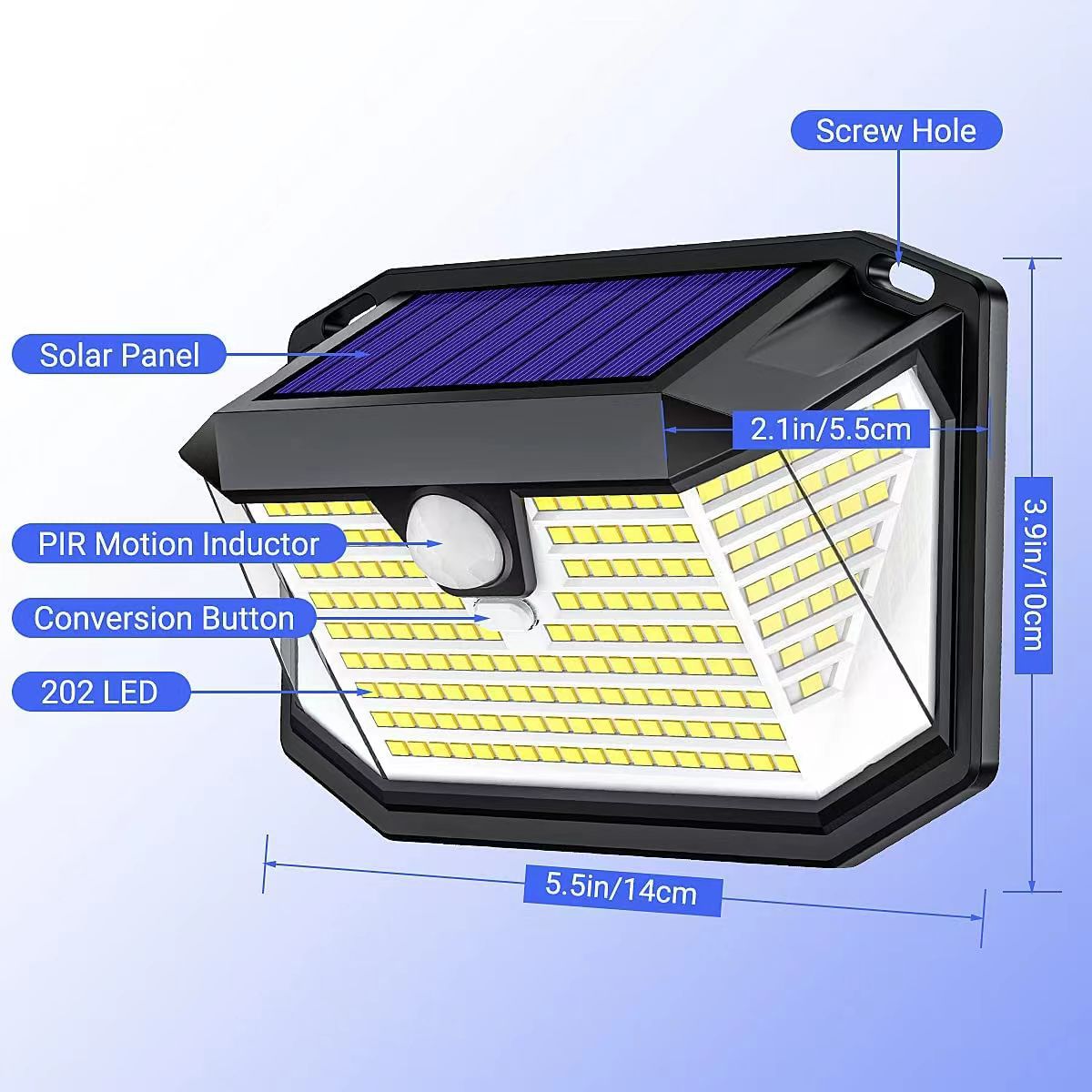 luz solar led