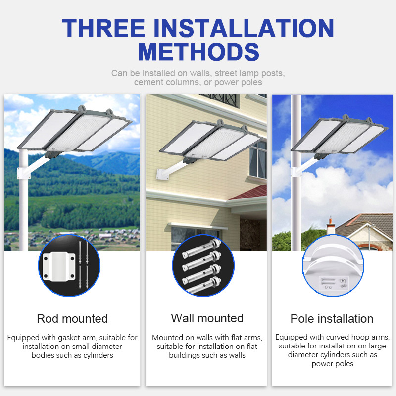 Luz de rua LED solar