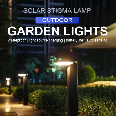 LUXCRUZ Paisagem à prova d'água ao ar livre calçada caminho caminho jardim luz solar jardim
