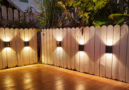 Idéias de iluminação externa para iluminar seu jardim